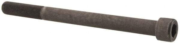 Value Collection - 5/8-18 UNF Hex Socket Drive, Socket Cap Screw - Alloy Steel, Black Oxide Finish, Partially Threaded, 8" Length Under Head - Americas Industrial Supply