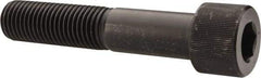 Value Collection - 1-3/8 - 6 UNC Hex Socket Drive, Socket Cap Screw - Alloy Steel, Black Oxide Finish, Partially Threaded, 7" Length Under Head - Americas Industrial Supply