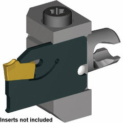 Kennametal - Right Hand Cut, Size KM16, Modular Turning & Profiling Cutting Unit Head - KM16BSR KM MICRO BLADE HOLDER - Americas Industrial Supply