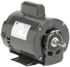 US Motors - 3/4 hp, ODP Enclosure, Auto Thermal Protection, 3,450 RPM, 115/208-230 Volt, 60 Hz, Industrial Electric AC/DC Motor - Size 48 Frame, Resilient Mount, 1 Speed, Sleeve Bearings, 9.2/4.6 Full Load Amps, A Class Insulation, Reversible - Americas Industrial Supply