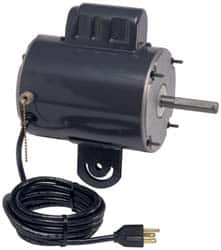 US Motors - 1/2 hp, TEAO Enclosure, Auto Thermal Protection, 1,075 RPM, 115 Volt, 60 Hz, Single Phase Permanent Split Capacitor (PSC) Motor - Size 48YZ Frame, Yoke Mount, 2 Speed, Sleeve Bearings, 5.8 Full Load Amps, B Class Insulation, CCW Lead End - Americas Industrial Supply