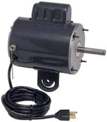 US Motors - 1/4 hp, TEAO Enclosure, Auto Thermal Protection, 1,100 RPM, 115 Volt, 60 Hz, Single Phase Permanent Split Capacitor (PSC) Motor - Size 48YZ Frame, Yoke Mount, 2 Speed, Sleeve Bearings, 3.00 Full Load Amps, B Class Insulation, CCW Lead End - Americas Industrial Supply