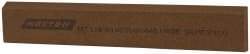 Norton - 6" Long x 1" Wide x 1/4" Thick, Aluminum Oxide Sharpening Stone - Rectangle, Medium Grade - Americas Industrial Supply