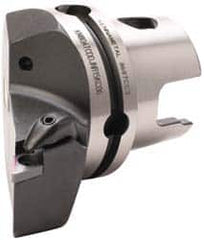 Kennametal - Left Hand Cut, Size KM80, DN.. Insert Compatiblity, External Modular Turning & Profiling Cutting Unit Head - 53mm Ctr to Cutting Edge, 70mm Head Length, Through Coolant, Series Kenclamp - Americas Industrial Supply