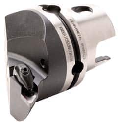 Kennametal - Left Hand Cut, Size KM80, DN.. Insert Compatiblity, Internal Modular Turning & Profiling Cutting Unit Head - 53mm Ctr to Cutting Edge, 70mm Head Length, Through Coolant, Series Kenclamp - Americas Industrial Supply