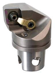 Kennametal - Right Hand Cut, Size KM80, CN.. Insert Compatiblity, Internal Modular Turning & Profiling Cutting Unit Head - 53mm Ctr to Cutting Edge, 70mm Head Length, Through Coolant, Series Kenloc - Americas Industrial Supply