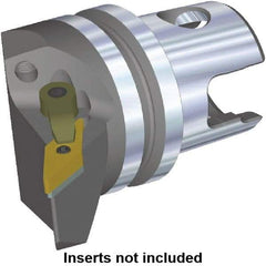Kennametal - Left Hand Cut, Size KM32, VN.. Insert Compatiblity, External Modular Turning & Profiling Cutting Unit Head - 22mm Ctr to Cutting Edge, 35mm Head Length, Through Coolant, Series Kenloc - Americas Industrial Supply