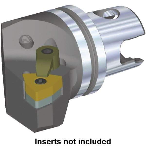Kennametal - Left Hand Cut, Size KM32, WN.. Insert Compatiblity, External Modular Turning & Profiling Cutting Unit Head - 22mm Ctr to Cutting Edge, 35mm Head Length, Through Coolant, Series Kenloc - Americas Industrial Supply