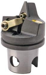 Kennametal - Neutral Cut, Size KM63, VN.. Insert Compatiblity, External Modular Turning & Profiling Cutting Unit Head - 60mm Head Length, Through Coolant, Series Kenloc - Americas Industrial Supply