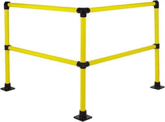 Hollaender - Pipe Rail Kits Kit Style: Corner Section Pipe Size (Inch): 1-1/2 - Americas Industrial Supply