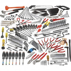 Proto - 229 Piece Intermediate Tool Set - Tools Only - Americas Industrial Supply