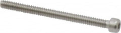 Value Collection - #0-80 UNF Hex Socket Drive, Socket Cap Screw - Grade 18-8 & Austenitic A2 Stainless Steel, Partially Threaded, 3/4" Length Under Head - Americas Industrial Supply