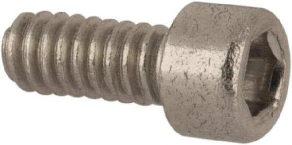 Value Collection - #1-64 UNC Hex Socket Drive, Socket Cap Screw - Grade 18-8 & Austenitic A2 Stainless Steel, Fully Threaded, 3/16" Length Under Head - Americas Industrial Supply
