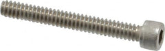 Value Collection - #6-32 UNC Hex Socket Drive, Socket Cap Screw - Grade 18-8 & Austenitic A2 Stainless Steel, Fully Threaded, 1-1/8" Length Under Head - Americas Industrial Supply