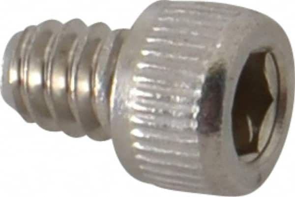 Value Collection - #10-24 UNC Hex Socket Drive, Socket Cap Screw - Grade 18-8 & Austenitic A2 Stainless Steel, Fully Threaded, 1/4" Length Under Head - Americas Industrial Supply