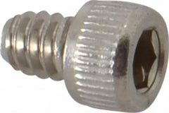 Value Collection - #10-24 UNC Hex Socket Drive, Socket Cap Screw - Grade 18-8 & Austenitic A2 Stainless Steel, Fully Threaded, 1/4" Length Under Head - Americas Industrial Supply