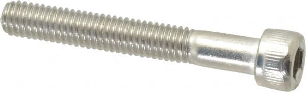 Value Collection - #10-32 UNF Hex Socket Drive, Socket Cap Screw - Grade 18-8 & Austenitic A2 Stainless Steel, Partially Threaded, 1-3/8" Length Under Head - Americas Industrial Supply