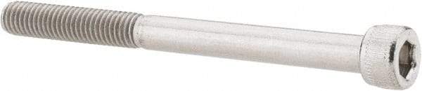 Value Collection - #10-32 UNF Hex Socket Drive, Socket Cap Screw - Grade 18-8 & Austenitic A2 Stainless Steel, Partially Threaded, 2-1/4" Length Under Head - Americas Industrial Supply