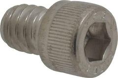 Value Collection - 1/4-20 UNC Hex Socket Drive, Socket Cap Screw - Grade 18-8 & Austenitic A2 Stainless Steel, Fully Threaded, 5/16" Length Under Head - Americas Industrial Supply
