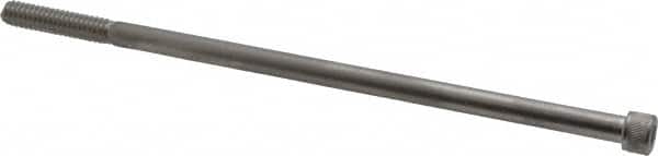 Value Collection - 1/4-20 UNC Hex Socket Drive, Socket Cap Screw - Grade 18-8 & Austenitic A2 Stainless Steel, Partially Threaded, 6" Length Under Head - Americas Industrial Supply