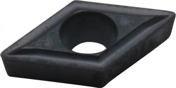 Kennametal - DPGT21.51 LF Grade KC5010 Carbide Turning Insert - TiAlN Finish, 55° Diamond, 1/4" Inscr Circle, 3/32" Thick, 1/64" Corner Radius - Americas Industrial Supply