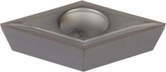 Kennametal - DPGT32.50 LF Grade KC5010 Carbide Turning Insert - TiAlN Finish, 55° Diamond, 3/8" Inscr Circle, 5/32" Thick, 0.0039" Corner Radius - Americas Industrial Supply
