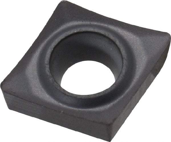 Kennametal - CCGT21.51 HP Grade KC5010 Carbide Turning Insert - TiAlN Finish, 80° Diamond, 1/4" Inscr Circle, 3/32" Thick, 1/64" Corner Radius - Americas Industrial Supply