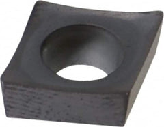 Kennametal - CCGT32.51 HP Grade KC5010 Carbide Turning Insert - TiAlN Finish, 80° Diamond, 3/8" Inscr Circle, 5/32" Thick, 1/64" Corner Radius - Americas Industrial Supply