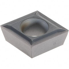 Kennametal - CPGT32.50.5 LF Grade KC5010 Carbide Turning Insert - TiAlN Finish, 80° Diamond, 3/8" Inscr Circle, 5/32" Thick, 0.0079" Corner Radius - Americas Industrial Supply