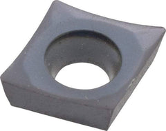 Kennametal - CPGT32.51 HP Grade KC5010 Carbide Turning Insert - TiAlN Finish, 80° Diamond, 3/8" Inscr Circle, 5/32" Thick, 1/64" Corner Radius - Americas Industrial Supply
