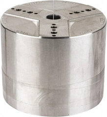 Abbott Workholding Products - 4" & Up Chuck Capacity, Northfield Attachment, Round Soft Lathe Chuck Jaw - 3 Jaws, Aluminum, 3.92" Wide x 3" High - Americas Industrial Supply