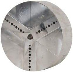 Abbott Workholding Products - 6" & Up Chuck Capacity, Northfield Attachment, Round Soft Lathe Chuck Jaw - 3 Jaws, Aluminum, 5.92" Wide x 2" High - Americas Industrial Supply