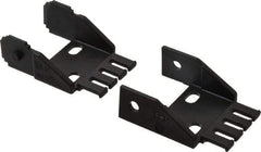 Igus - 1.93 Inch Outside Width x 0.94 Inch Outside Height, Cable and Hose Carrier Steel Zipper Mounting Bracket Set - 1-1/2 Inch Bend Radius, 1.05 Inch Inside Width x 0.67 Inch Inside Height - Americas Industrial Supply