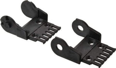 Igus - 2.87 Inch Outside Width x 1.38 Inch Outside Height, Cable and Hose Carrier Plastic Open Mounting Bracket Set - 2.17 Inch Bend Radius, 2.24 Inch Inside Width x 0.98 Inch Inside Height - Americas Industrial Supply