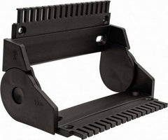 Igus - 7.68 Inch Outside Width x 2.52 Inch Outside Height, Cable and Hose Carrier Plastic Open Mounting Bracket Set - 3.94 Inch Bend Radius, 6.89 Inch Inside Width x 1.77 Inch Inside Height - Americas Industrial Supply