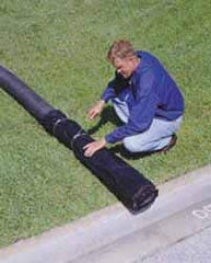 UltraTech - 8 Inch Diameter Pipe Sock - For Use with Oil and Sediment, Helps Comply with NPDES and 40 CFR 122.26 - Americas Industrial Supply