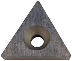 Interstate - TPGB321 2C Grade I55 Carbide Turning Insert - 60° Triangle, 3/8" Inscr Circle, 1/8" Thick, 1/64" Corner Radius - Americas Industrial Supply