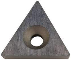 Interstate - TPGB321 2C Grade I55 Carbide Turning Insert - 60° Triangle, 3/8" Inscr Circle, 1/8" Thick, 1/64" Corner Radius - Americas Industrial Supply