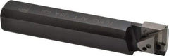 APT - 1-1/4" Min Bore Diam, 4" OAL, 1" Shank Diam, Indexable Boring Bar - TPG Insert, Screw or Clamp Holding Method - Americas Industrial Supply