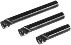 APT - 1-1/16" Min Diam Smallest Bar, 1-1/4" Min Diam Largest Bar, Steel Indexable Boring Bar Set - TPG Insert, 5-1/2, 7, 9" Max Bore Depth - Americas Industrial Supply