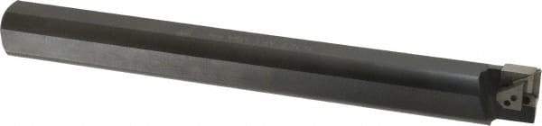 APT - 1-1/2" Min Bore Diam, 11-1/2" OAL, 1-1/4" Shank Diam, Indexable Boring Bar - TPG Insert, Screw or Clamp Holding Method - Americas Industrial Supply
