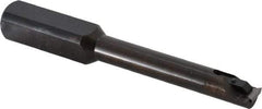 Made in USA - 0.55" Min Bore Diam, 5" OAL, 3/4" Shank Diam, Indexable Boring Bar - 3" Max Bore Depth, TPEE 730 Insert, Clamp Holding Method - Americas Industrial Supply