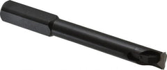 Made in USA - 0.7" Min Bore Diam, 5-3/4" OAL, 3/4" Shank Diam, Indexable Boring Bar - 3-3/4" Max Bore Depth, TPG 320 Insert, Clamp Holding Method - Americas Industrial Supply