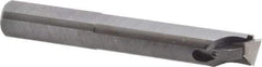 Made in USA - 0.8" Min Bore Diam, 5" OAL, 3/4" Shank Diam, Indexable Boring Bar - 3" Max Bore Depth, TPG 320 Insert, Clamp Holding Method - Americas Industrial Supply