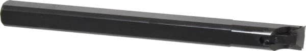 Made in USA - 0.8" Min Bore Diam, 8" OAL, 3/4" Shank Diam, Indexable Boring Bar - TPG 320 Insert, Clamp Holding Method - Americas Industrial Supply