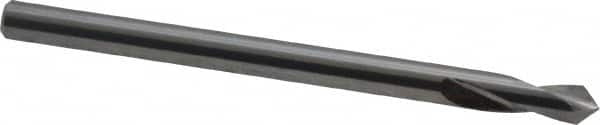 Magafor - 3mm Body Diam, 90°, 1-3/4" OAL, Solid Carbide Spotting Drill - Americas Industrial Supply