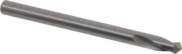 Magafor - 4mm Body Diam, 120°, 2" OAL, Solid Carbide Spotting Drill - Americas Industrial Supply