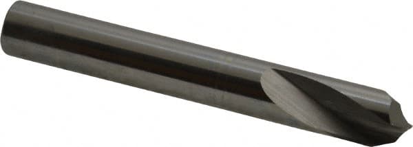 Magafor - 3/8" Body Diam, 120°, 2-3/4" OAL, Solid Carbide Spotting Drill - Americas Industrial Supply