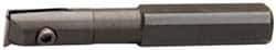 APT - 9/16" Min Bore Diam, 4-1/8" OAL, 1/2" Shank Diam, Indexable Boring Bar - 2-5/8" Max Bore Depth, TPG 221 Insert, Screw Holding Method - Americas Industrial Supply