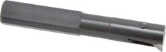 APT - 1/2" Min Bore Diam, 3" OAL, 1/2" Shank Diam, Indexable Boring Bar - 1-1/2" Max Bore Depth, TPG 221 Insert, Screw Holding Method - Americas Industrial Supply